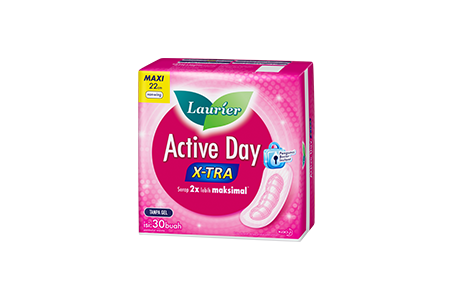 Laurier Active Day X-Tra Maxi Non Wing 22cm