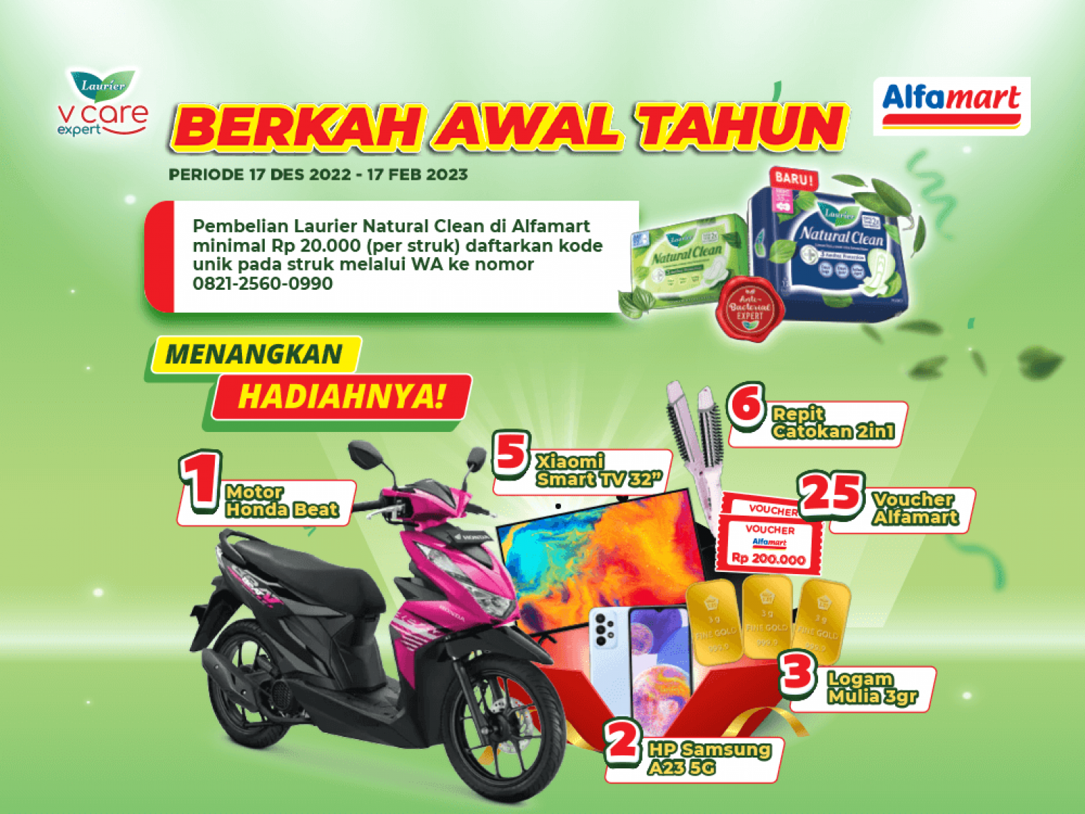 Berkah Awal Tahun Laurier